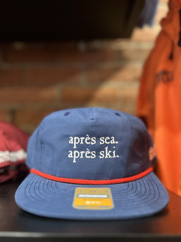 Apres Sea/Ski SP Logo Richardson 256 Umgua Snapback Hat