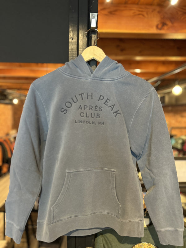 Apres Club BIG Embroidery YOUTH Hoodie