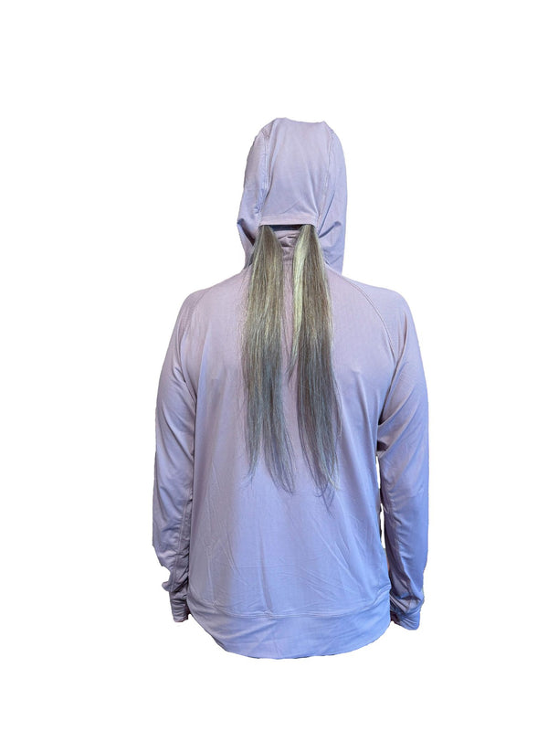 Women's Shine Solen Half-Zip Sun Hoodie
