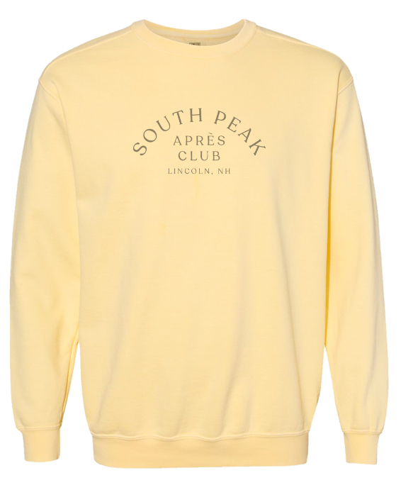 SP Apres Club BIG Embroidered Crewneck