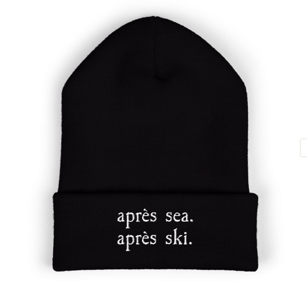 Apres sea apres ski Cuffed Beanie