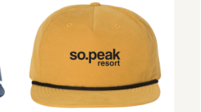 So Peak Hat Flat Brim