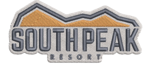 South Peak Embroidered Patch