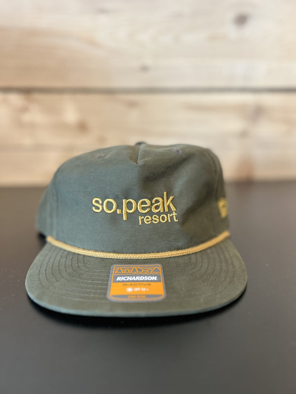 So Peak Hat Flat Brim