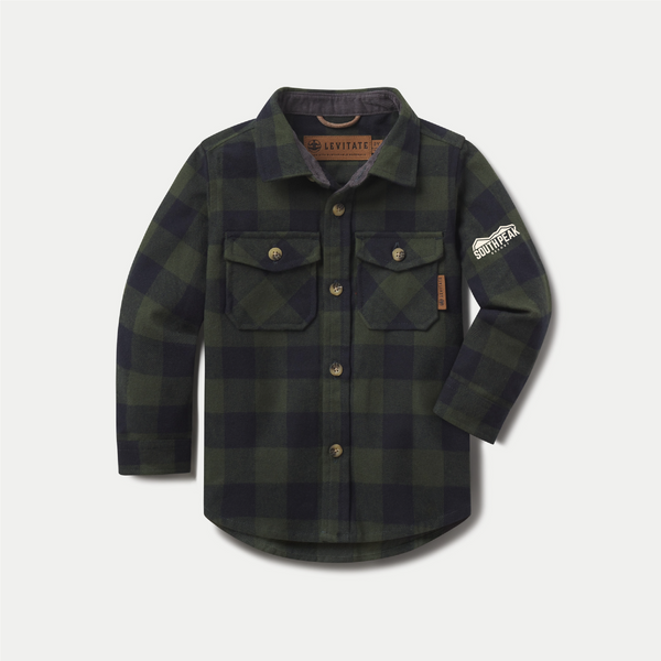 Levitate x South Peak - Youth Holiday Flannel
